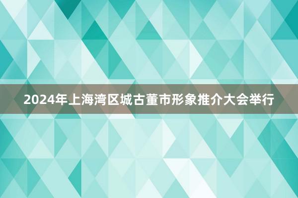2024年上海湾区城古董市形象推介大会举行